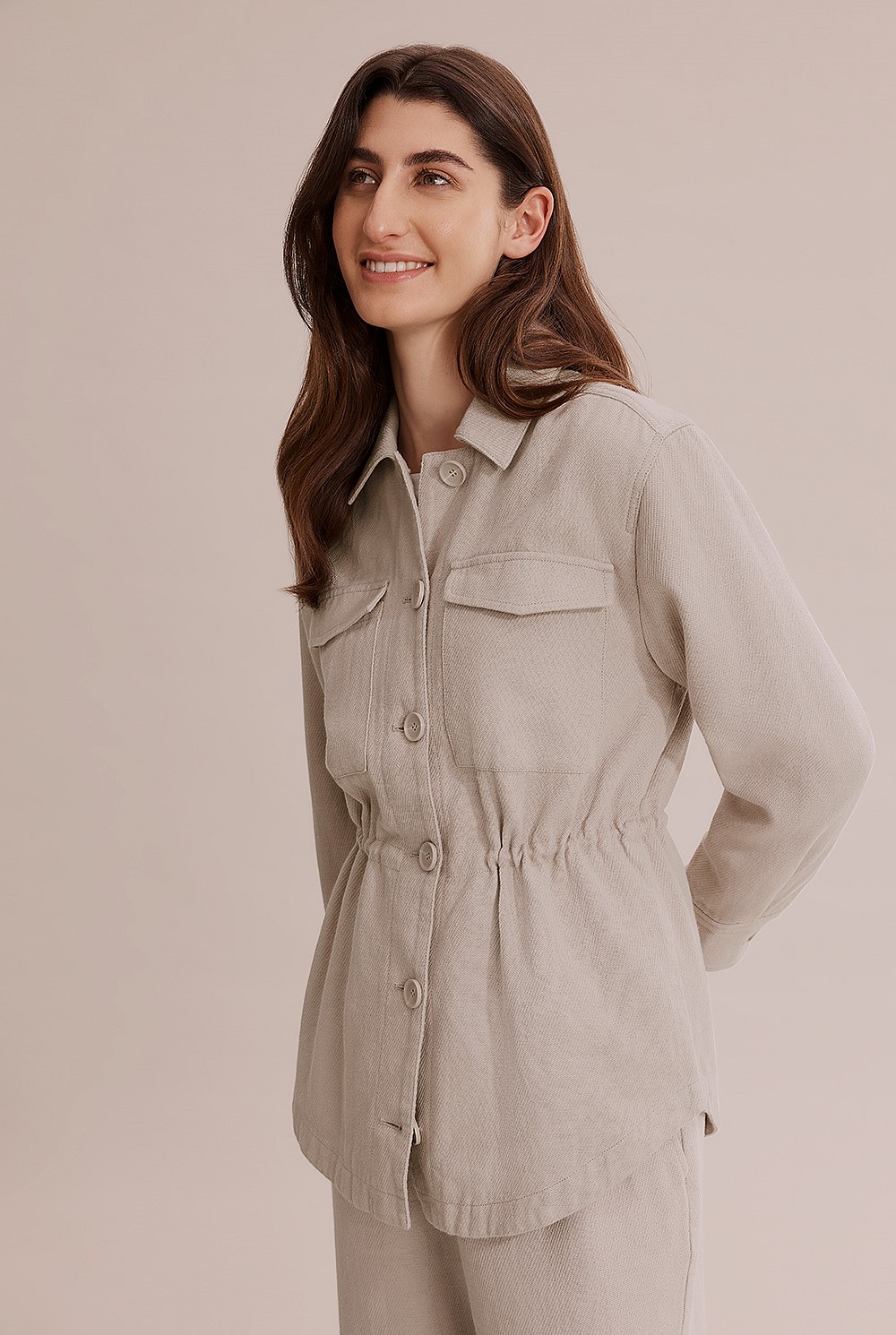 Linen Twill Jacket