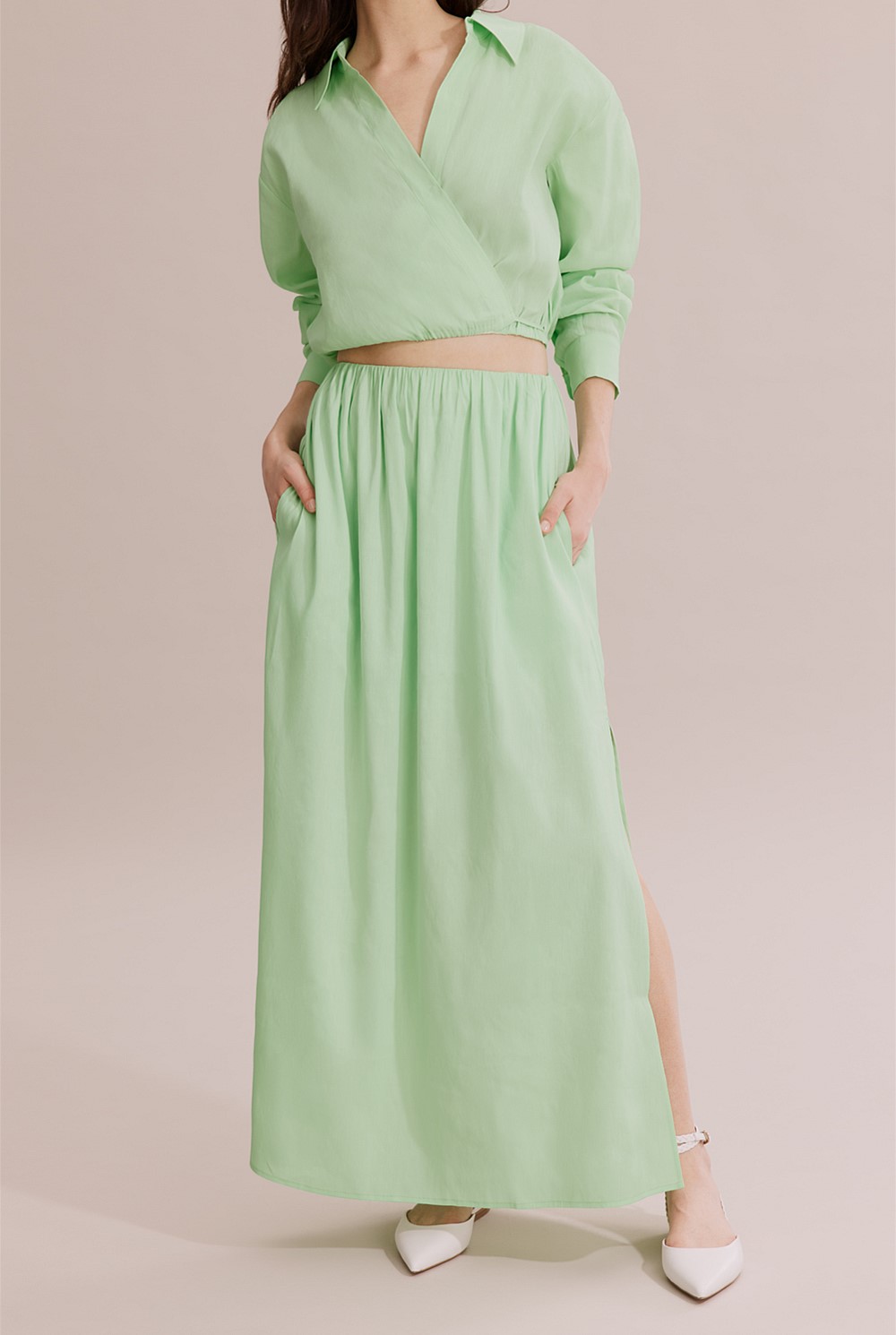 Soft Pull-On Skirt