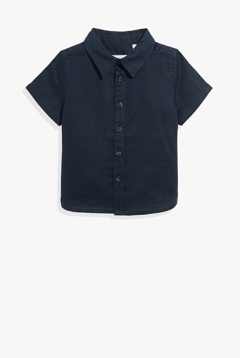 Organically Grown Short Sleeve Linen Shirt