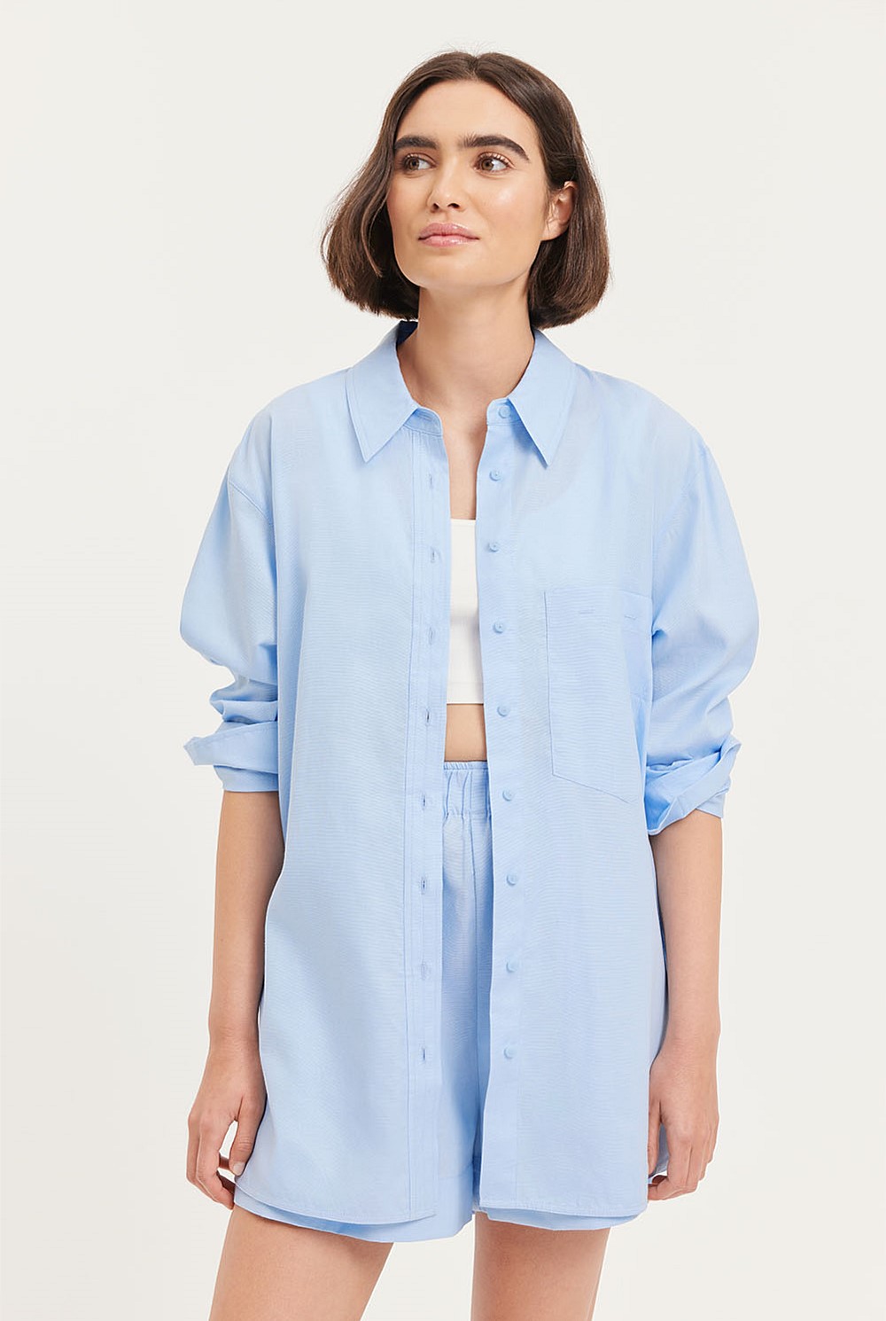 Cotton Set Shirt