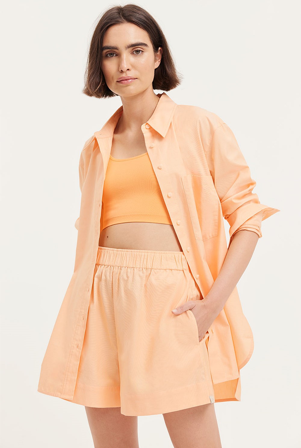 Cotton Set Shirt