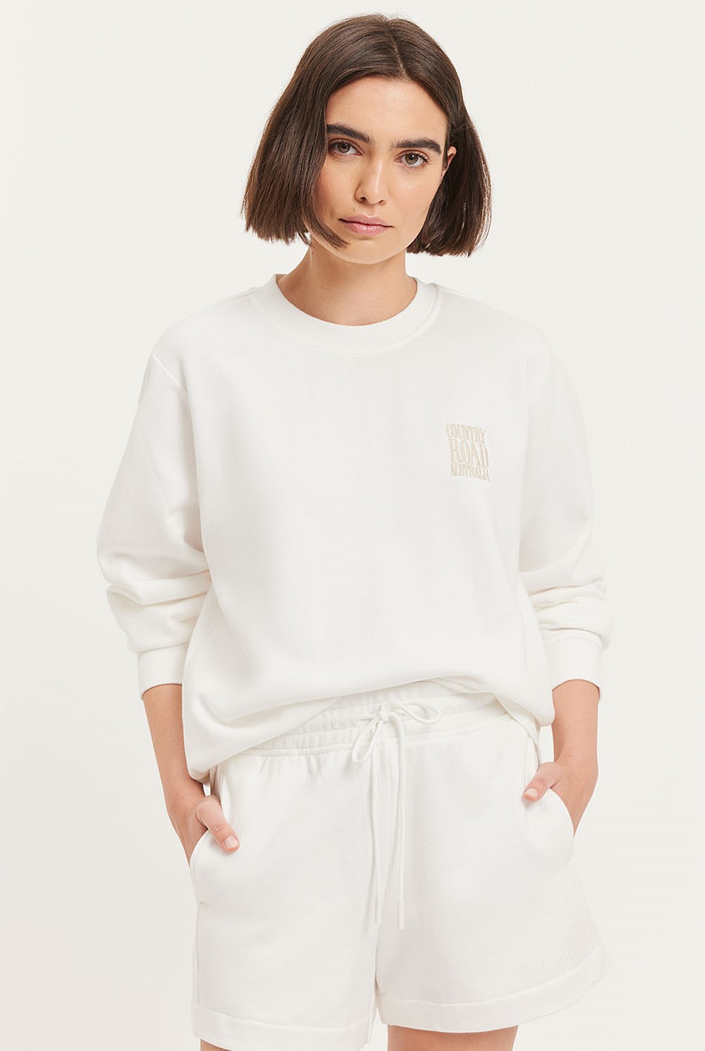 Verified Australian Cotton Country Road Logo Sweat