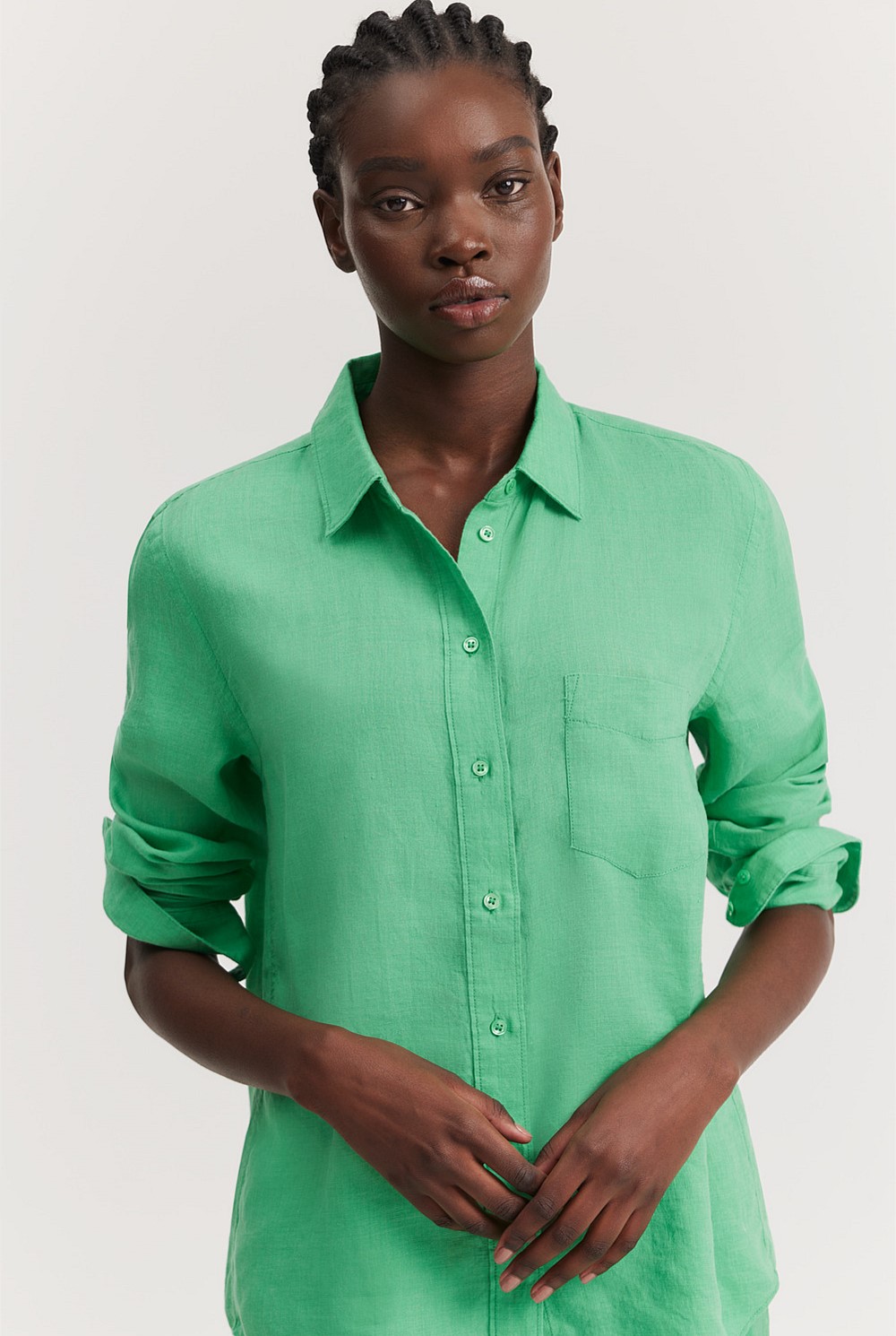 Organically Grown Linen Shirt