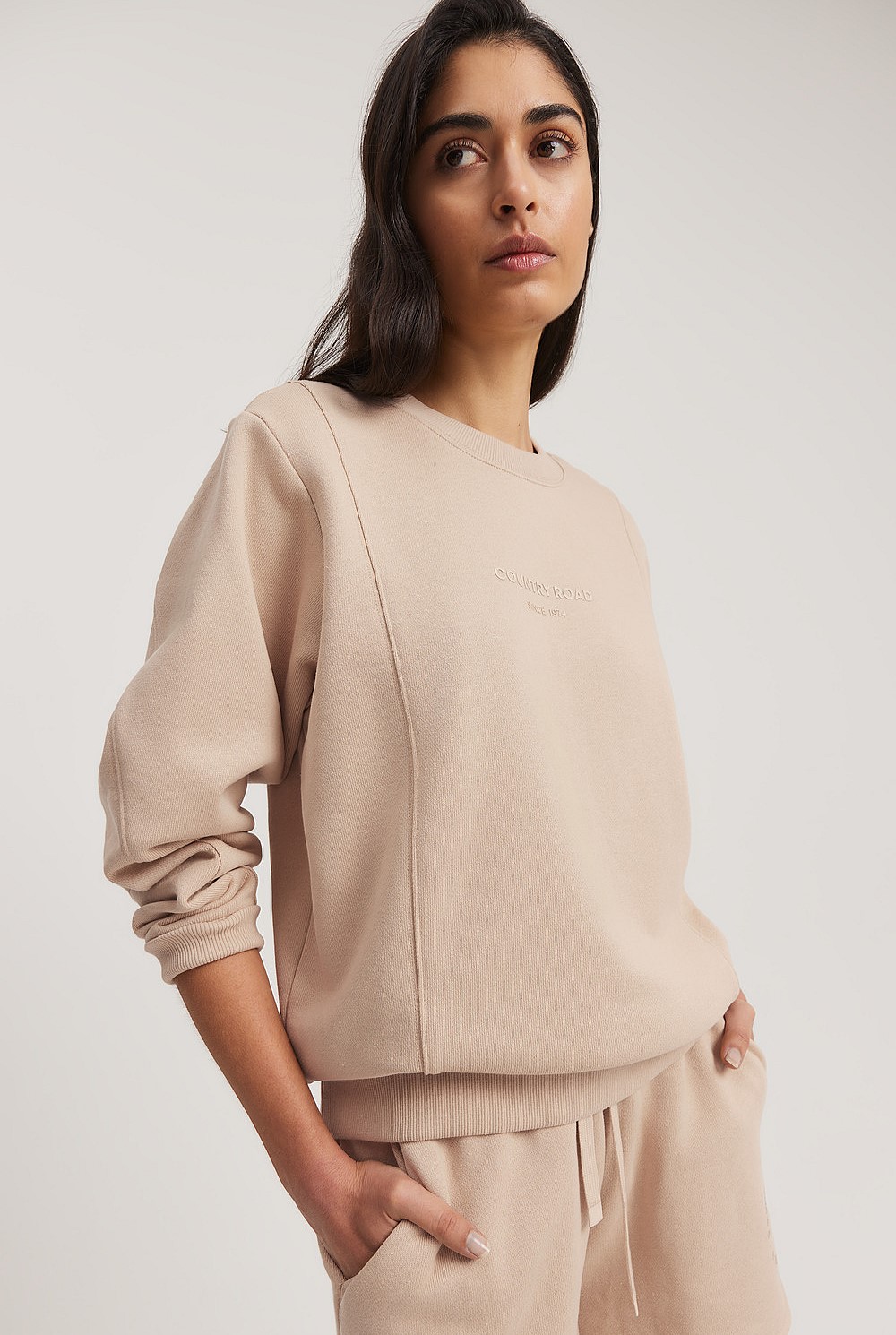 Towards Circularity - Cotton Seam Detail Sweat