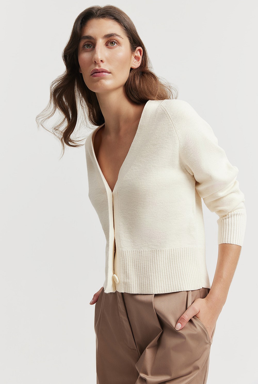Button Front Cardigan
