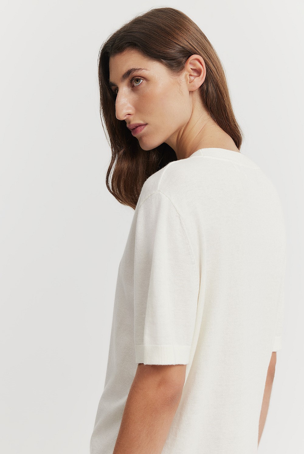 Cotton Cashmere T-Shirt