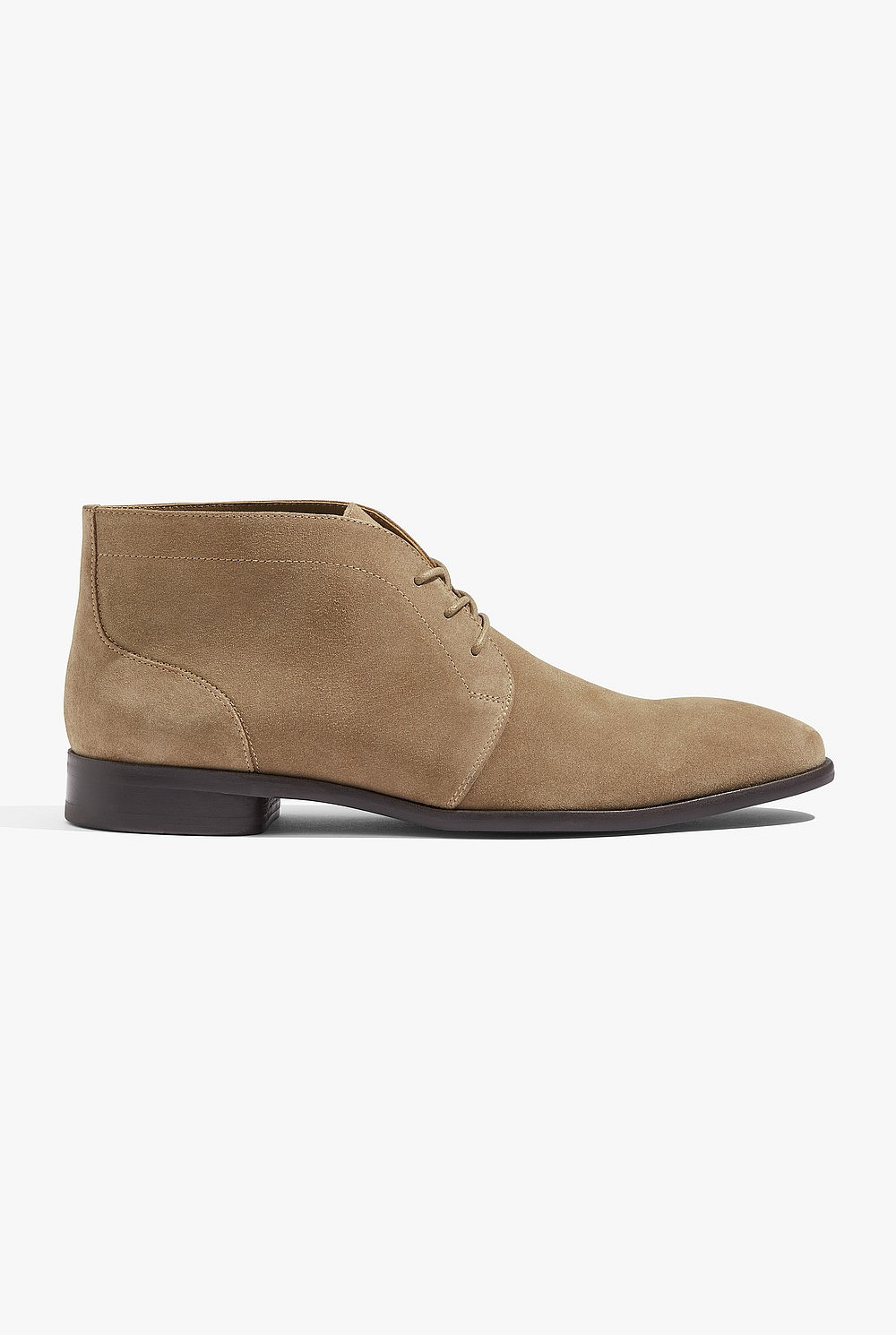 Mid Cut Suede Boot