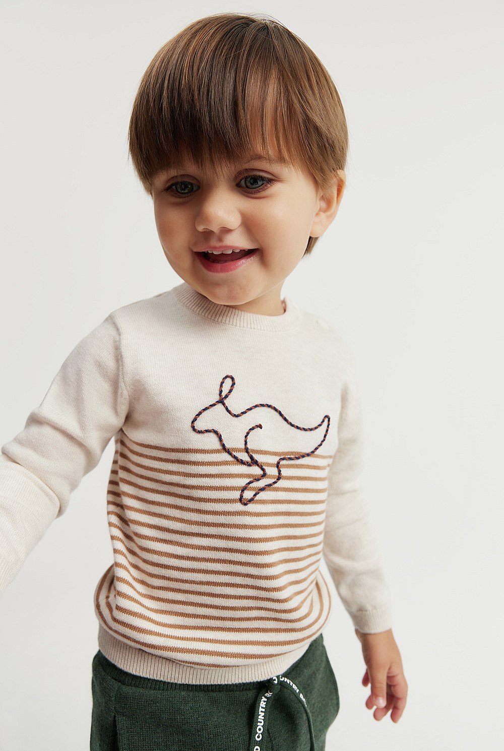 Organically Grown Cotton Kangaroo Knit