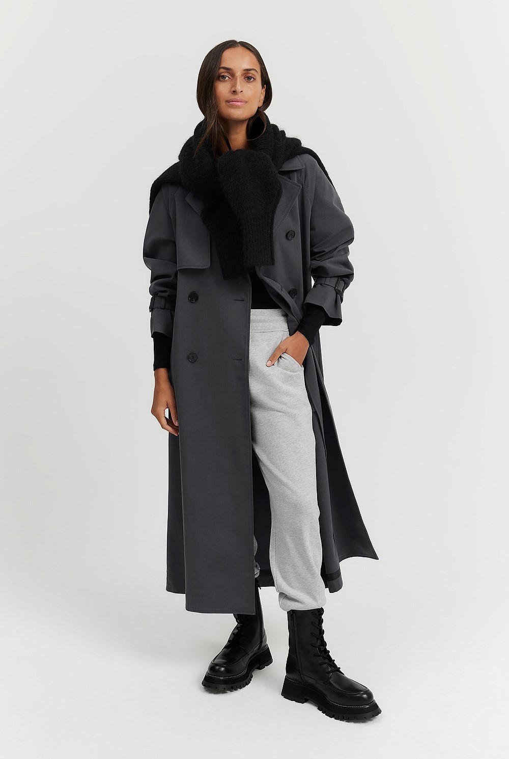 Relaxed Trench Coat