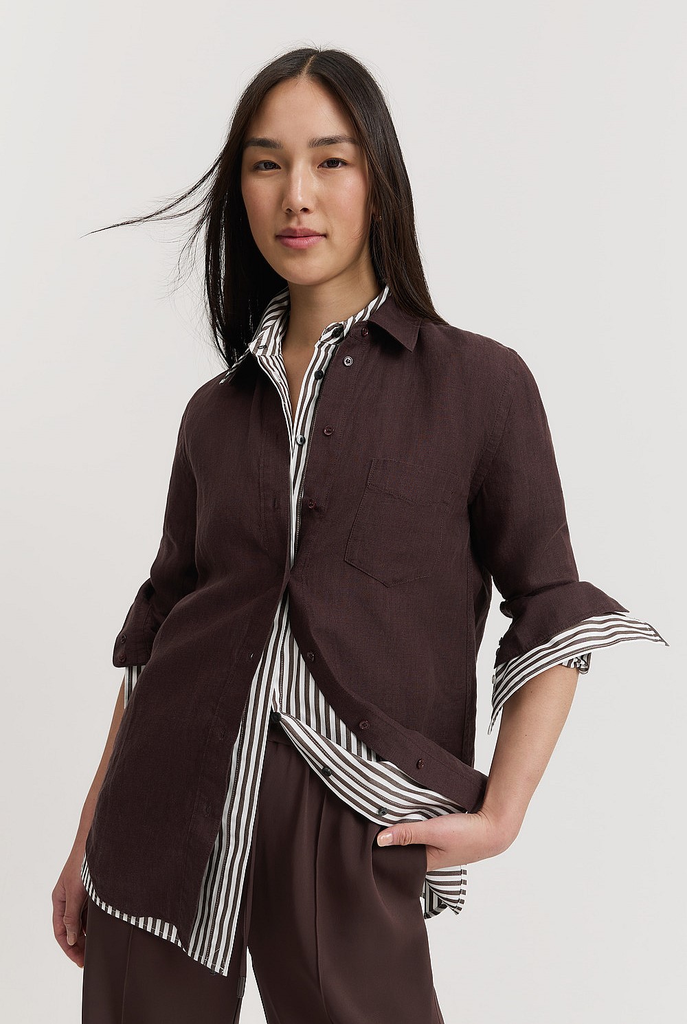 Organically Grown Linen Shirt