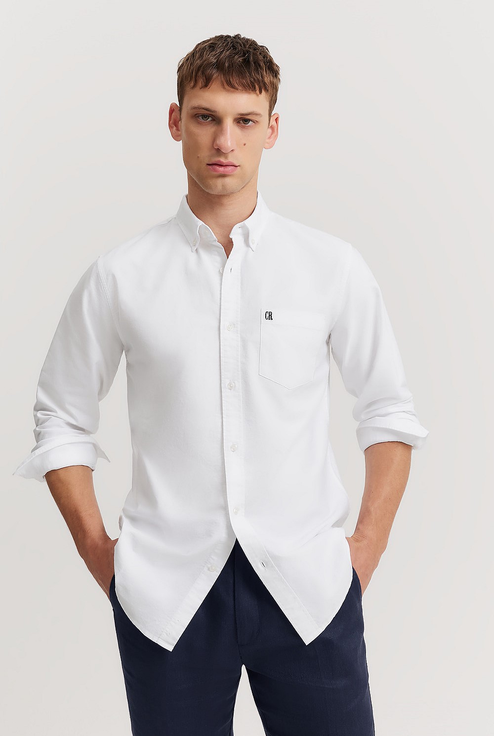 Regular Fit Organically Grown Cotton Oxford Shirt