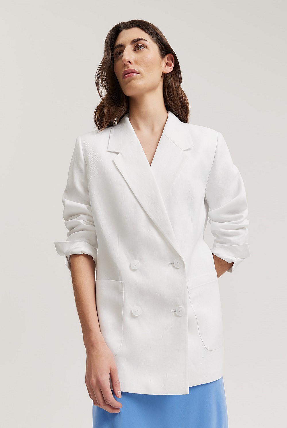 Linen Relaxed Blazer