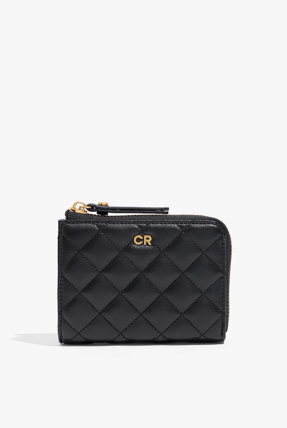 Quilted Country Road Zip Wallet