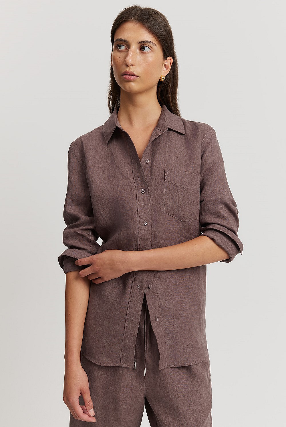 Organically Grown Linen Shirt