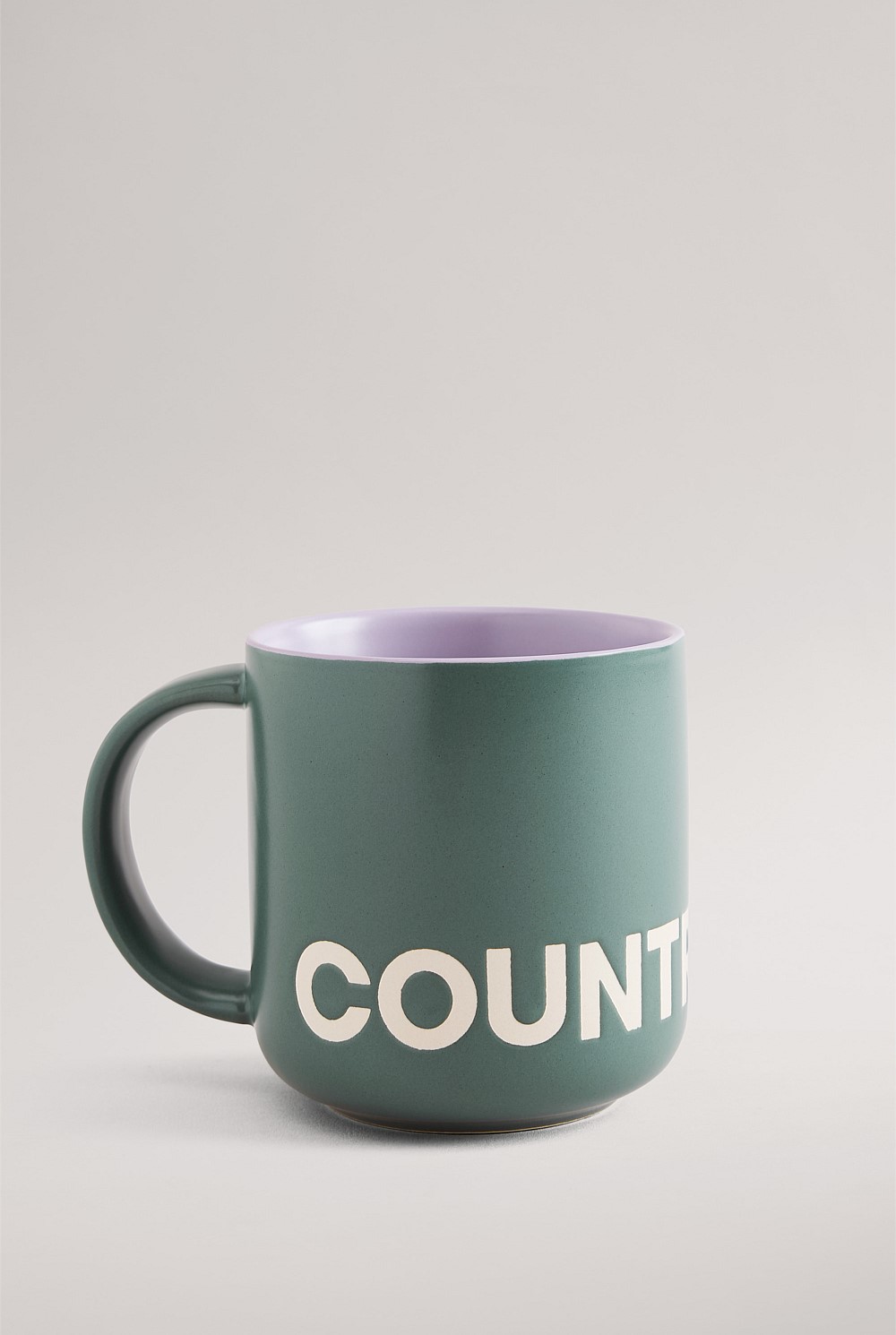 Demm Stoneware Two-Tone Mug