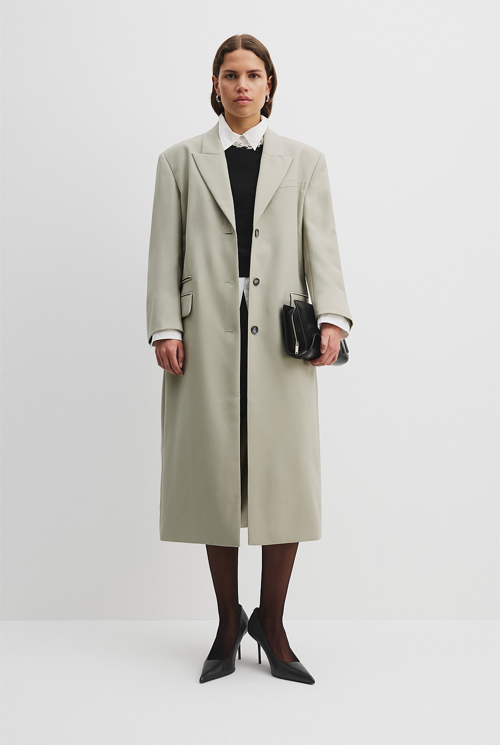 Longline Suit Coat