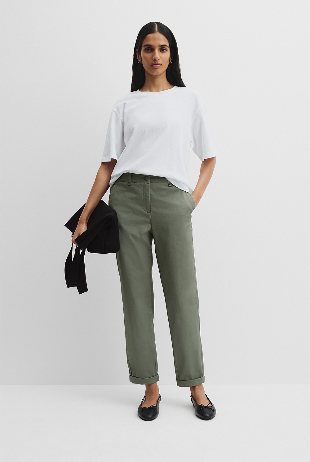 Australian Cotton Twill Walk Pant