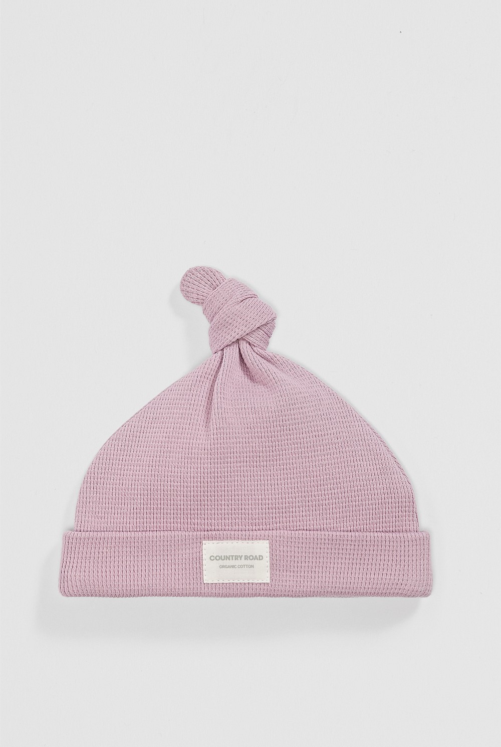 Organically Grown Cotton Waffle Beanie