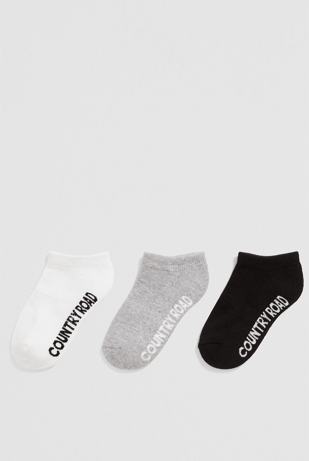 Organically Grown Cotton Blend Cushion Sock Pack of 3