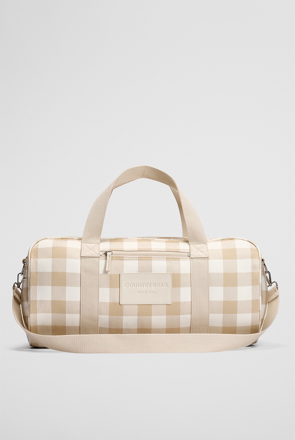 Gingham Weekender