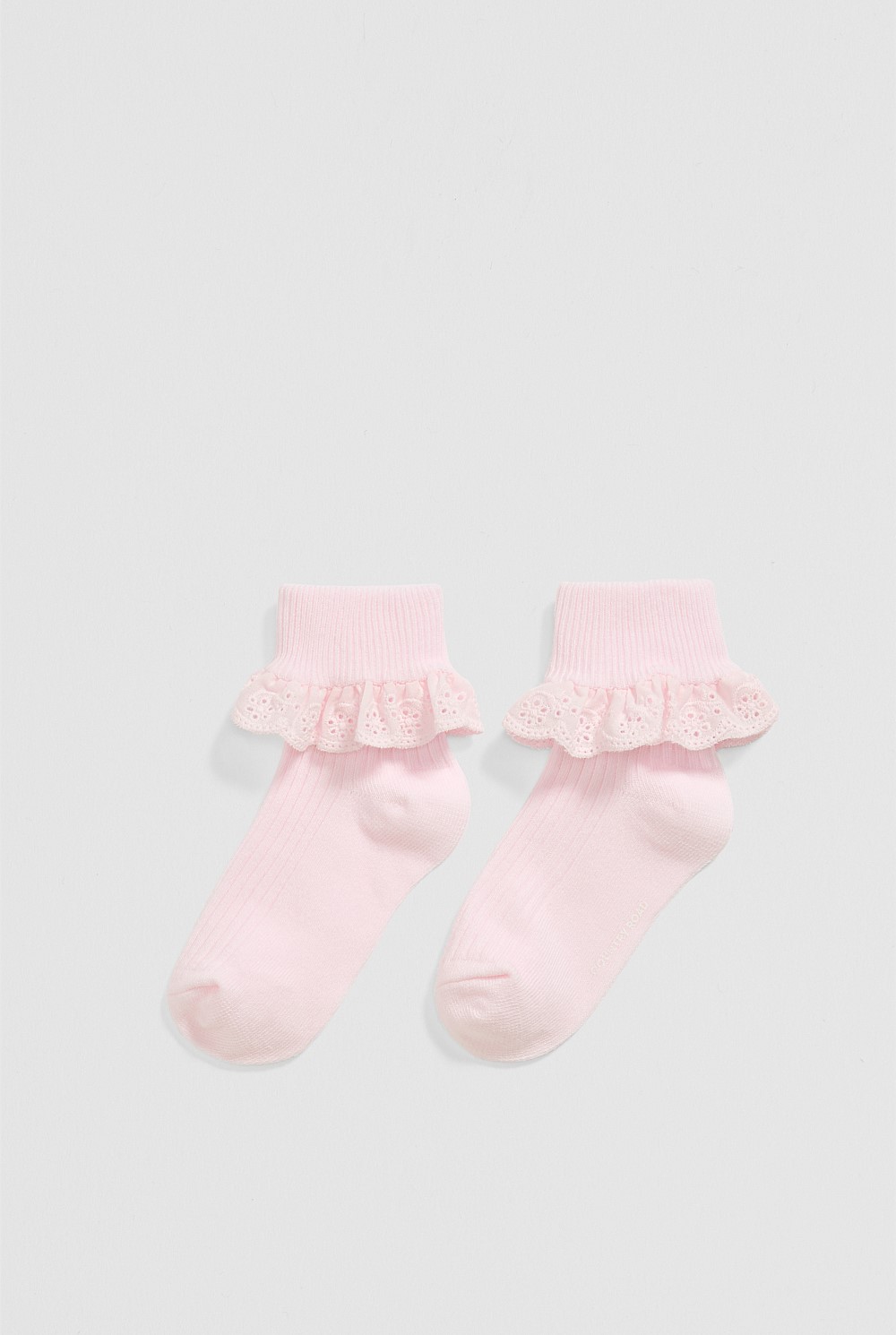 Rib Frill Sock