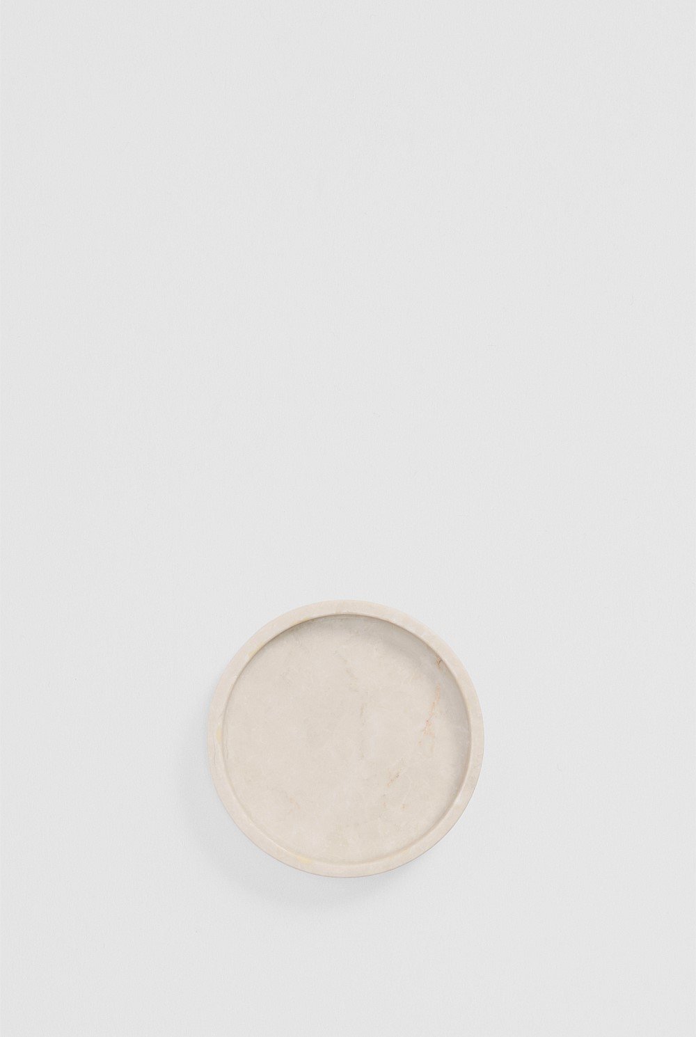 Loft Marble Round Tray