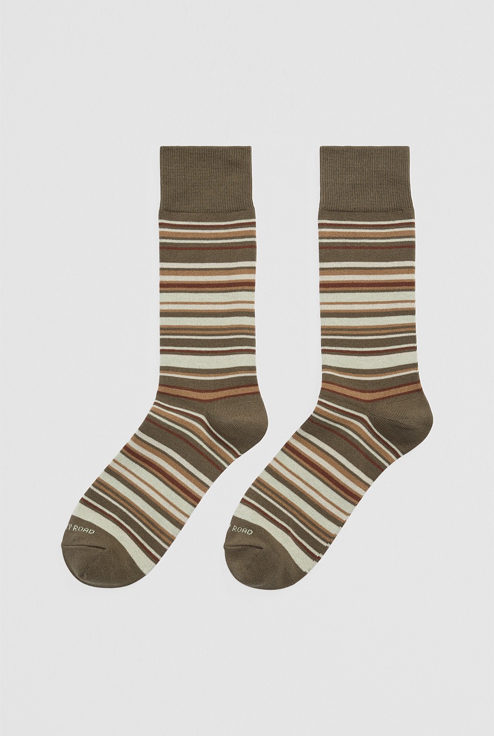 Australian Cotton Blend Multi Stripe Sock