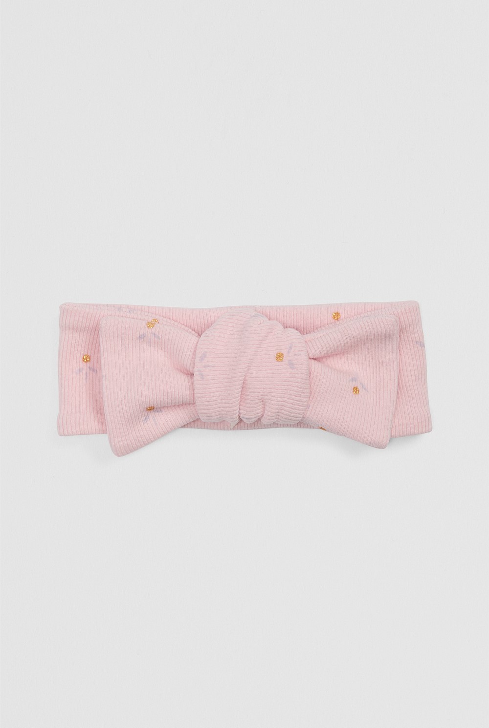 Organically Grown Cotton Rib Headband