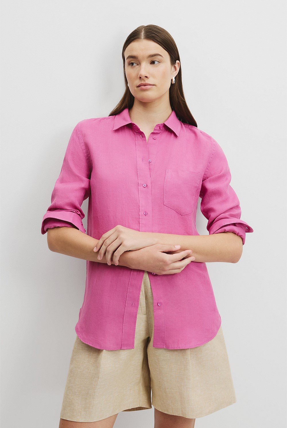 Organically Grown Linen Shirt