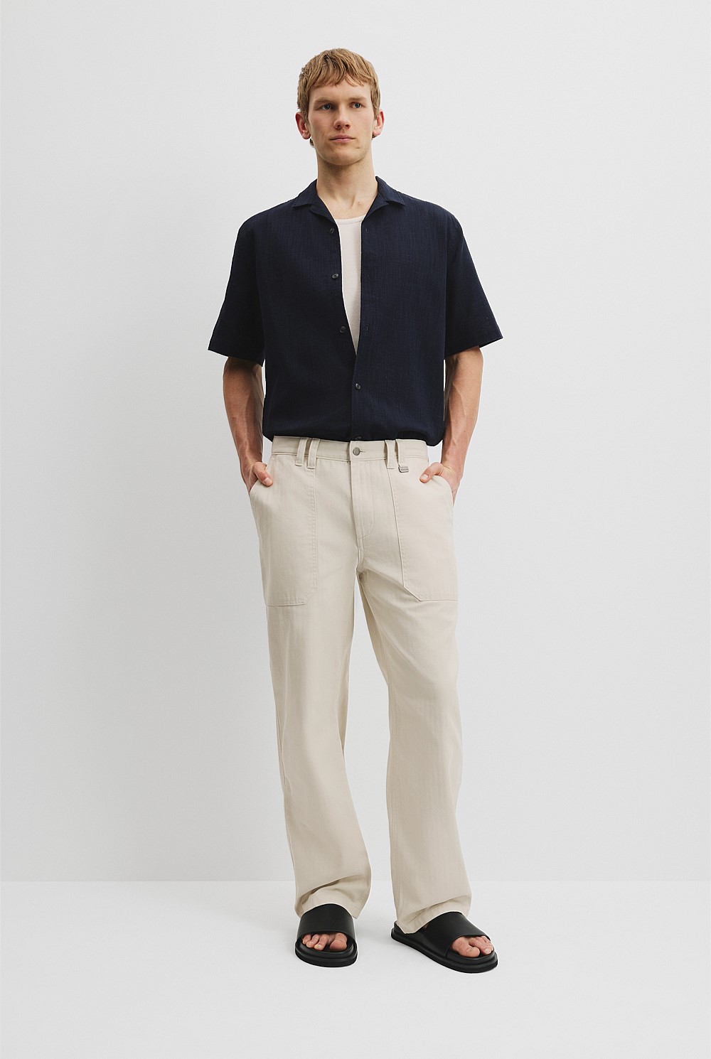 Herringbone Carpenter Pant