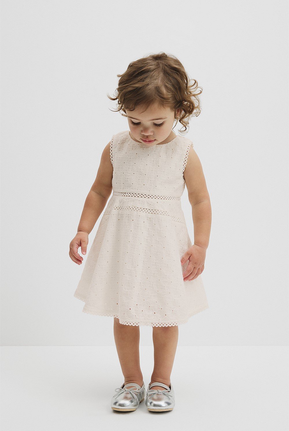 Broderie Bow Dress