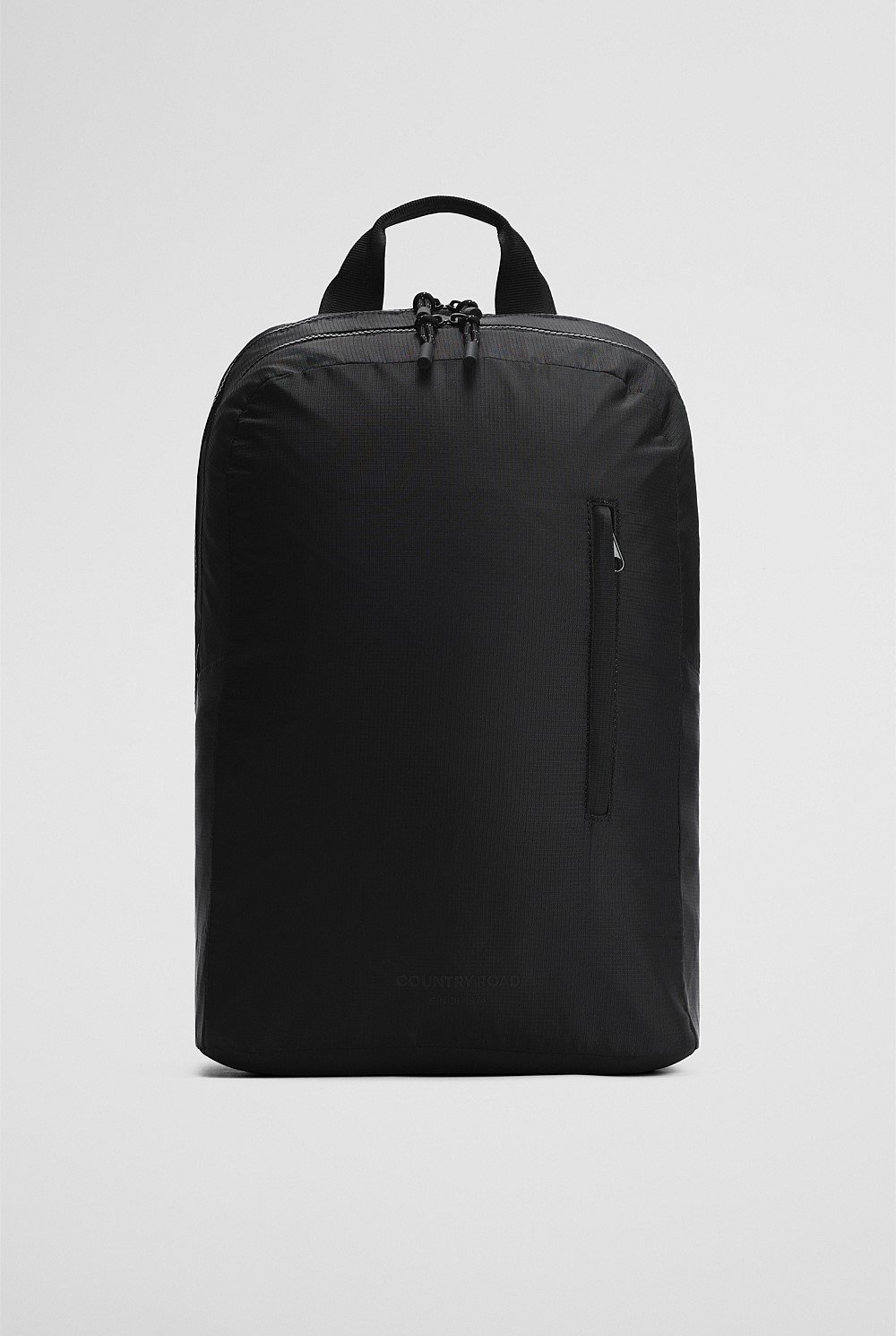 Textured Nylon Backpack