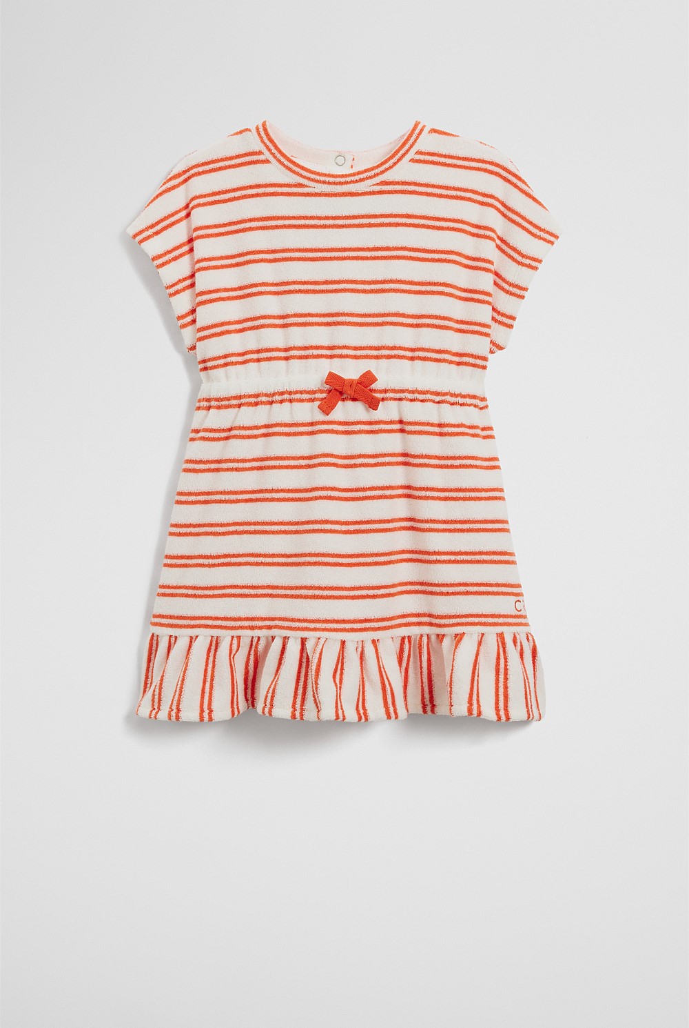 GOTS-Certified Organic Terry Stripe Dress