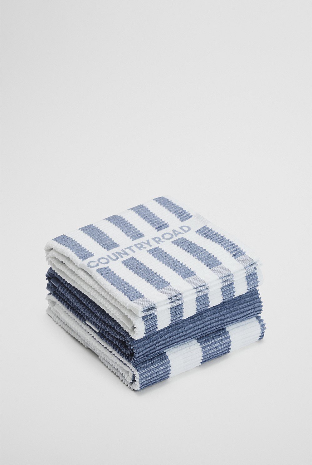 CR Stripe Verified Australian Cotton Tea Towel Pack of 3