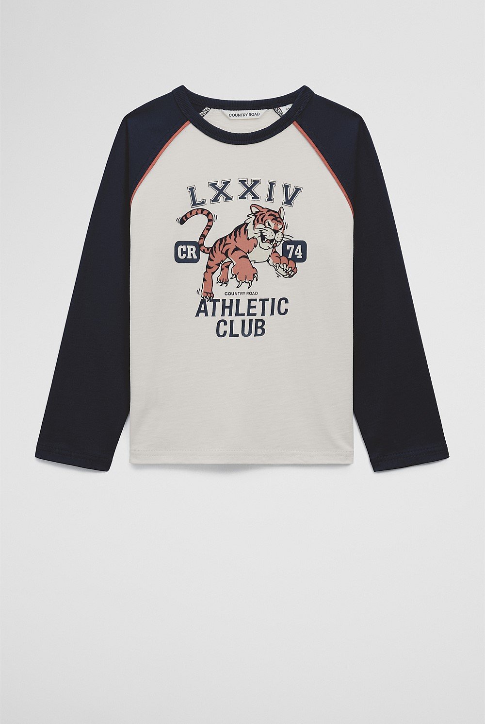 Organically Grown Cotton Athletic Club T-Shirt