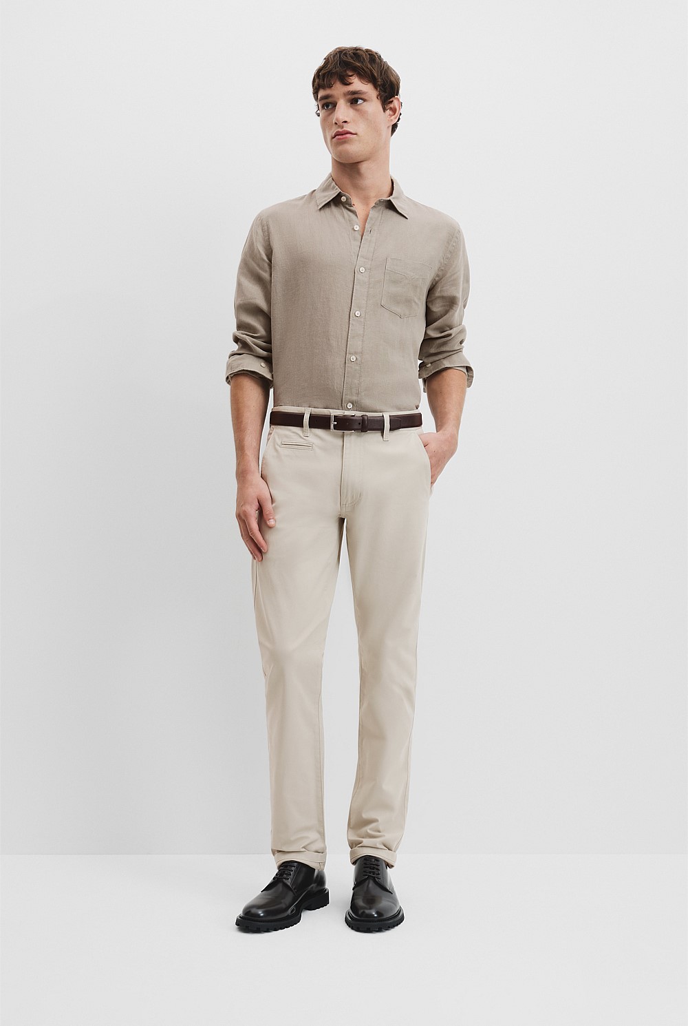 Verified Australian Cotton Standard Fit Stretch Chino