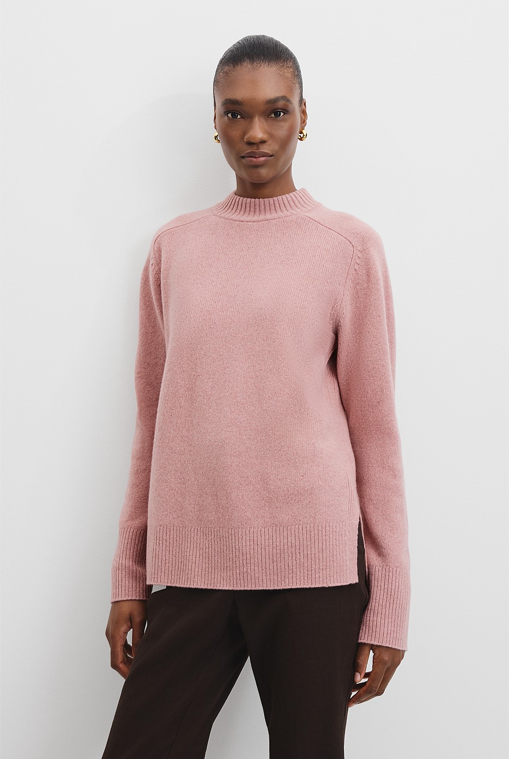 Merino Wool Longline Knit
