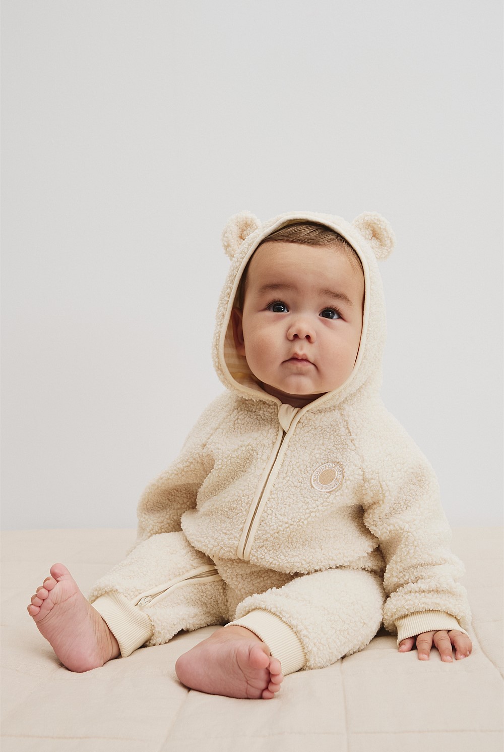 Sherpa Hooded Jumpsuit