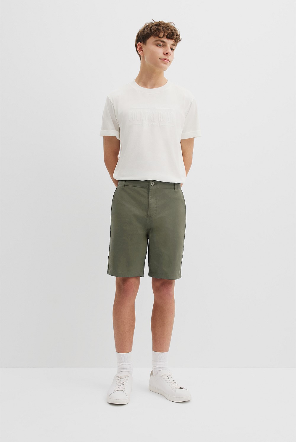 Teen Australian Cotton Chino Short