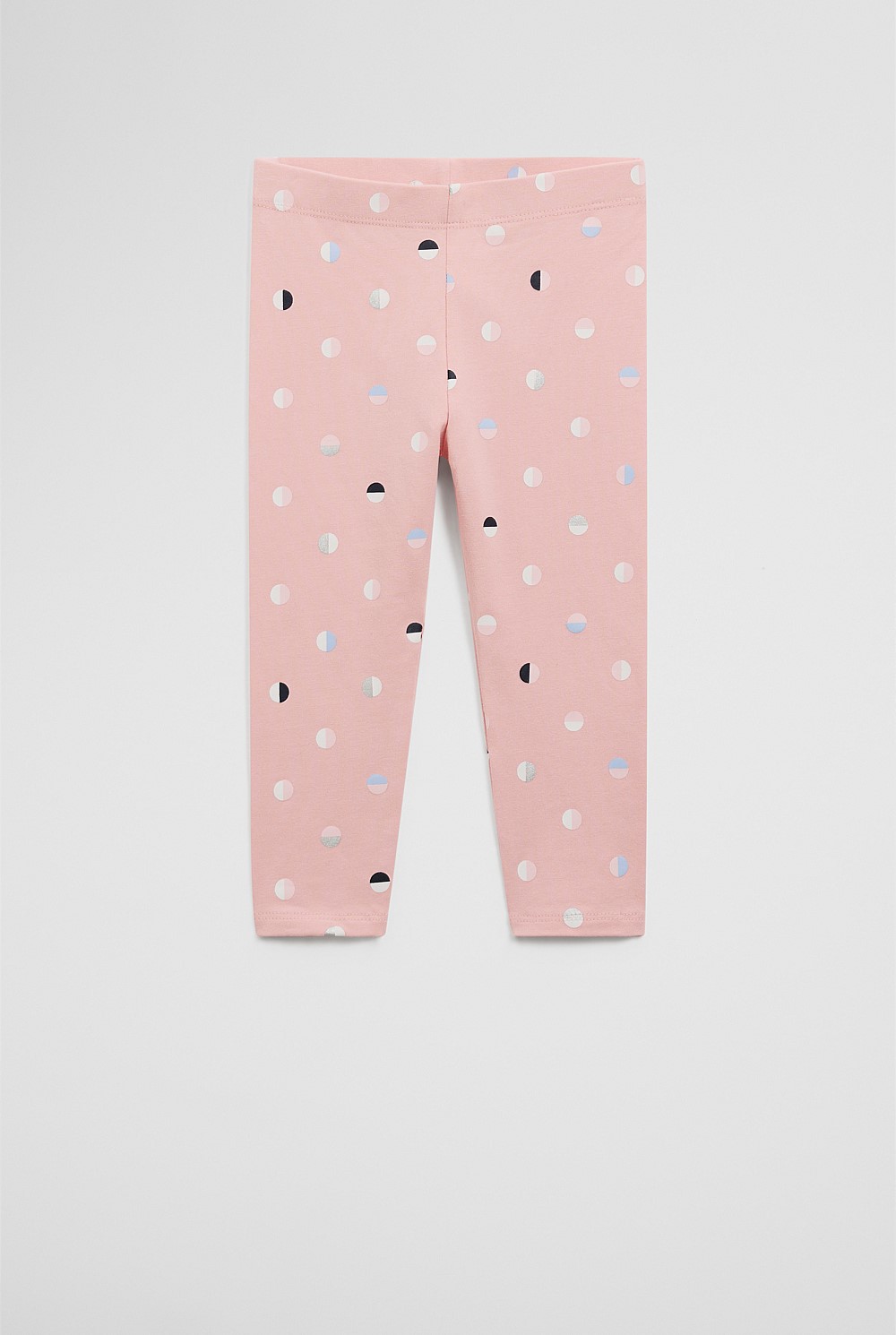 Organically Grown Cotton Blend Spot Legging