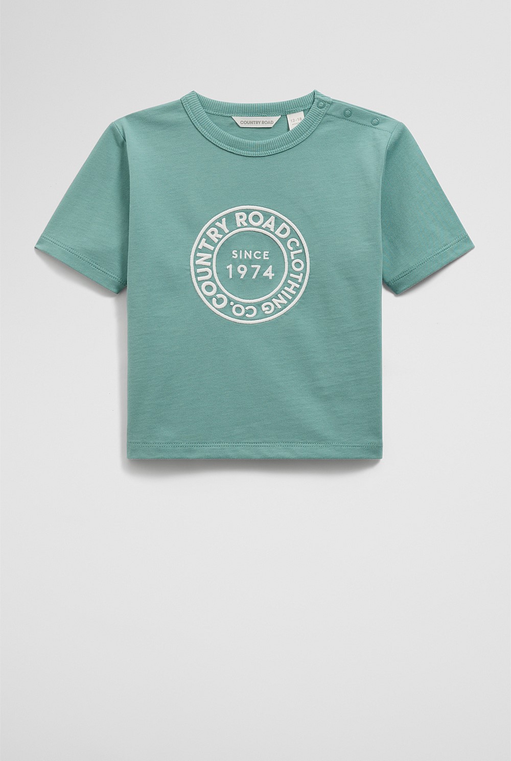 Australian Cotton Oversize Circle Logo T-Shirt