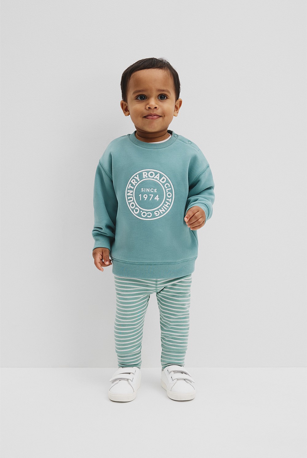 Australian Cotton Oversized Circle Logo Sweat