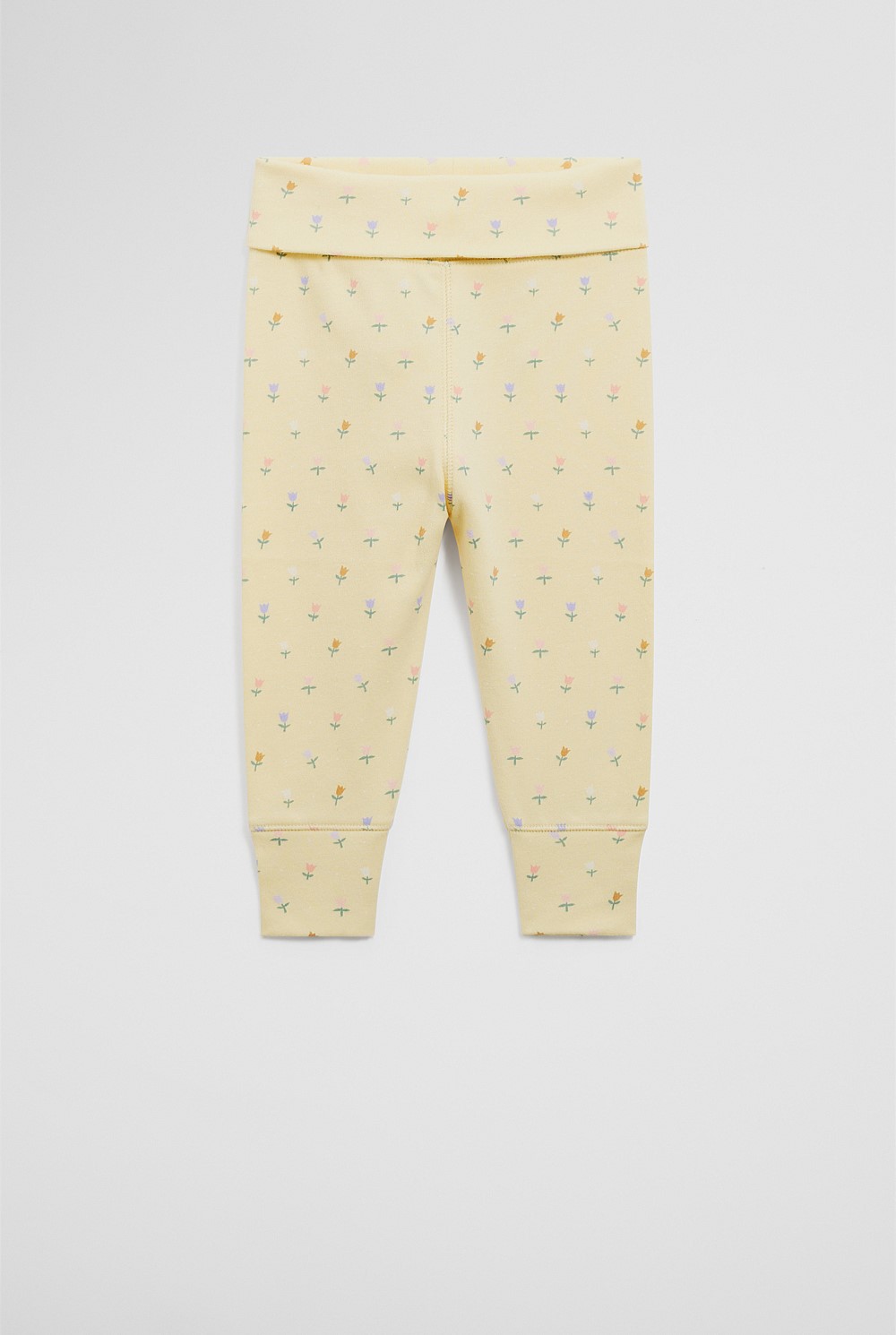 Organically Grown Cotton Fold Over Soft Pant