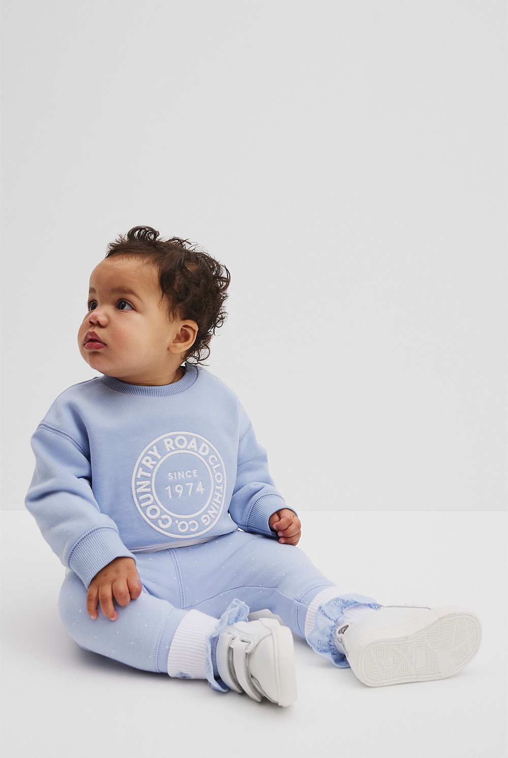 Australian Cotton Oversized Circle Logo Sweat