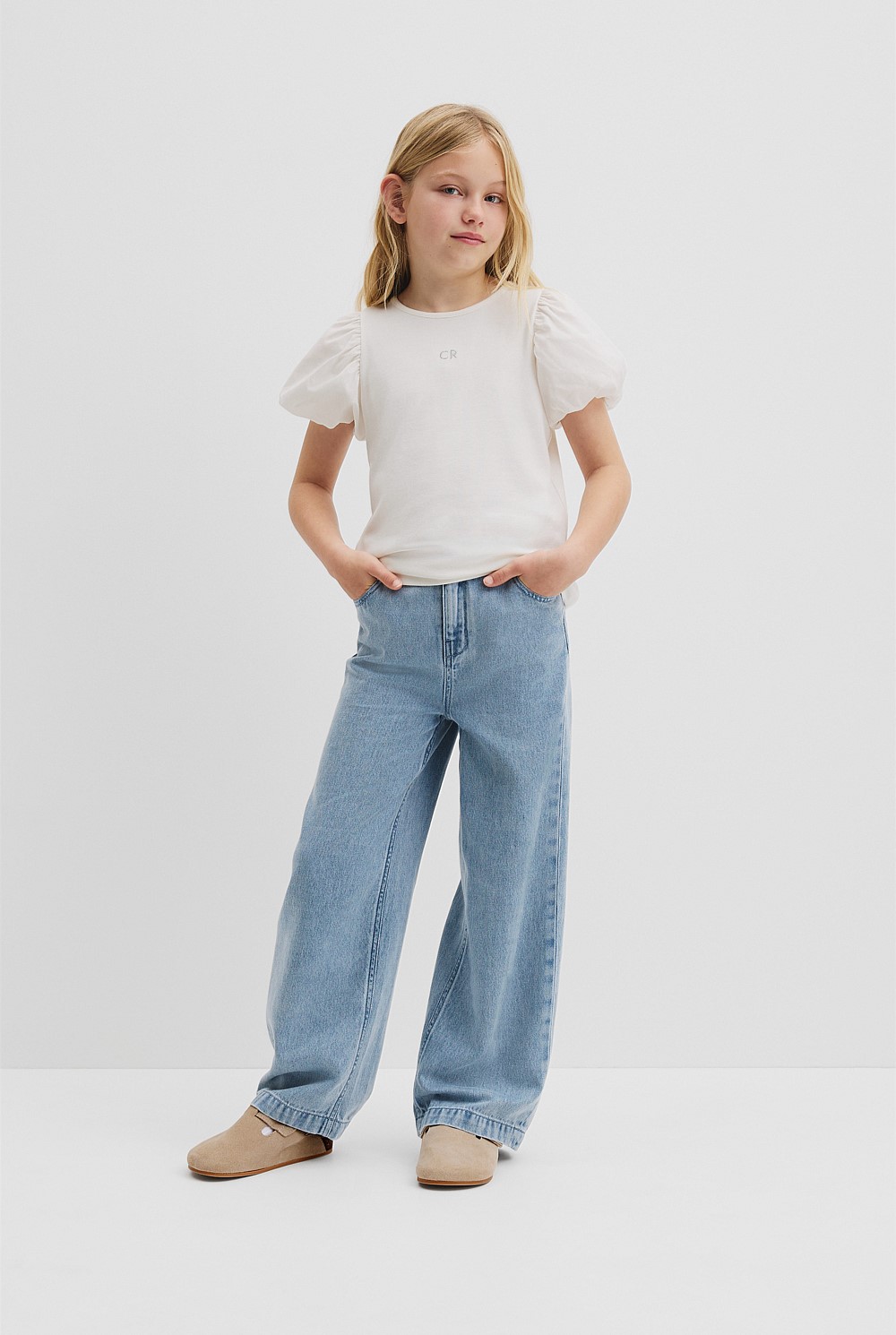 Bubble Sleeve T-Shirt