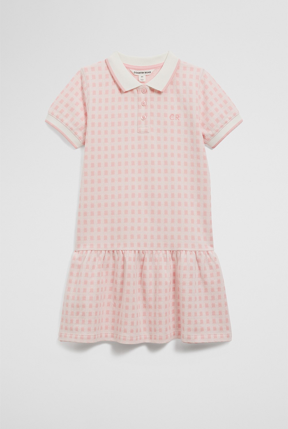 Organically Grown Cotton Polo T-Shirt Dress