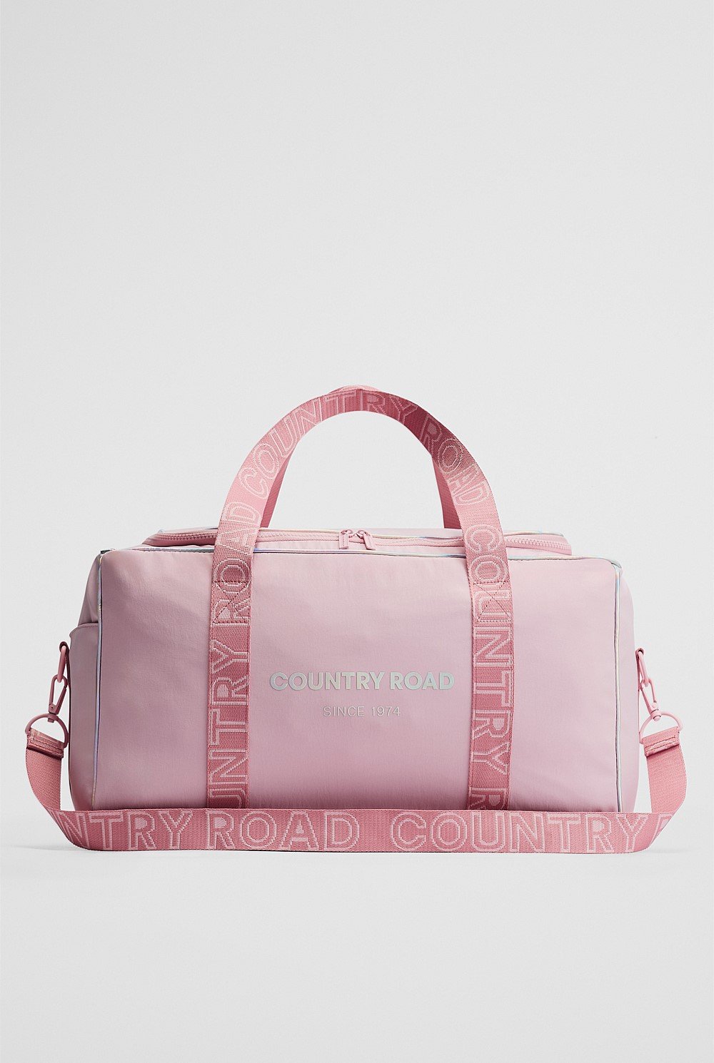 Recycled Nylon Logo Weekender