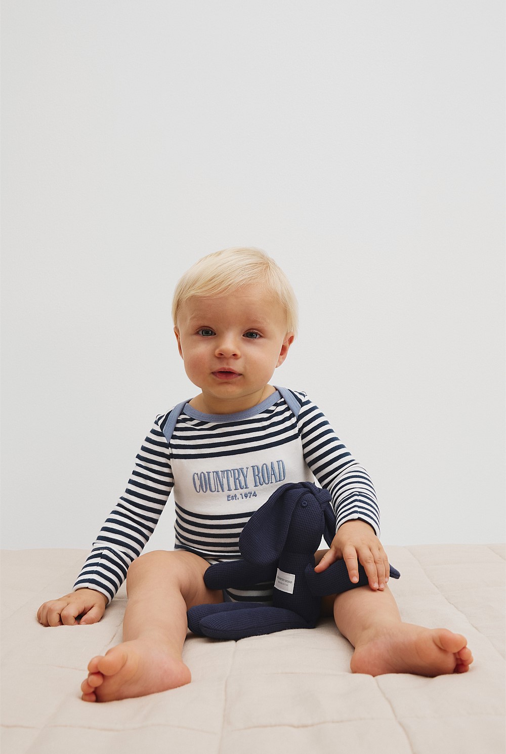 Organically Grown Cotton Long Sleeve Heritage Bodysuit