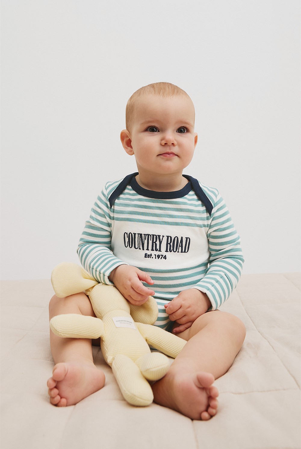 Organically Grown Cotton Long Sleeve Heritage Bodysuit