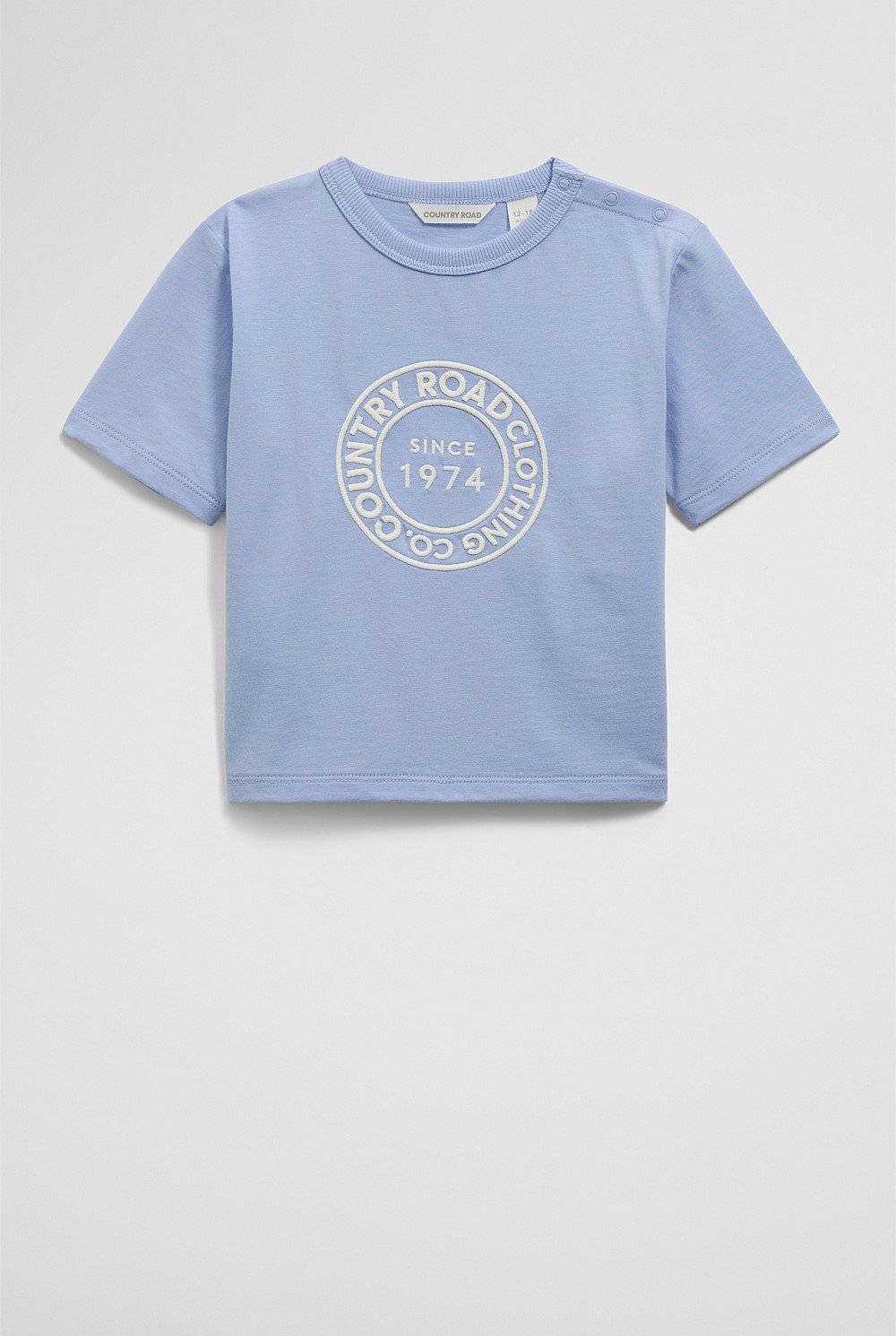 Australian Cotton Oversize Circle Logo T-Shirt